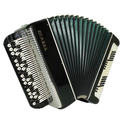 Bayan Tembr Ukraine Button Accordion 100 Bass, New Straps and Case, Concertina Stradella B System, Harmonica in Tune, 2721 image 2