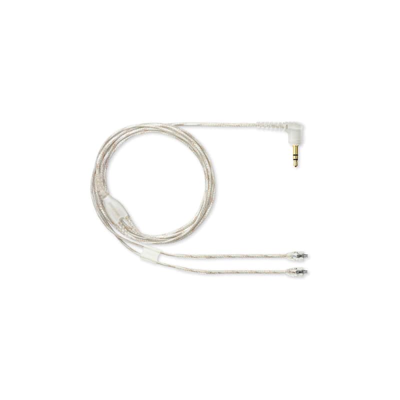 Shure EAC46CLS 46-Inch Clear Earphone Cable w Nickel-Plated MMCX Connector image 1