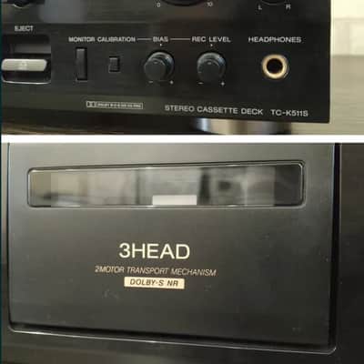 SONY TC-K511S Rare Vintage Cassette Deck Japan Serviced Warranty image 5