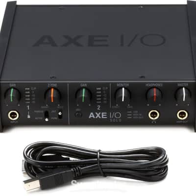 IK Multimedia AXE I/O SOLO 2x3 USB Guitar Audio Interface (AxeIOSolod1) image 7