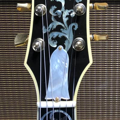 Gibson Les Paul Rare Custom Shop Original One Off Design "Glitter Girls" 1989 Pearl White image 10
