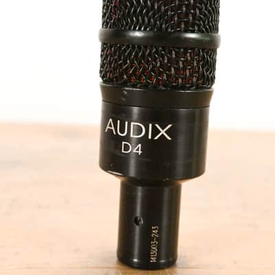 Audix D4 Professional Dynamic Instrument Microphone CG012J6 image 2