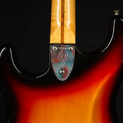 Fender Stratocaster Hardtail 1973 - 3-Tone Sunburst image 7