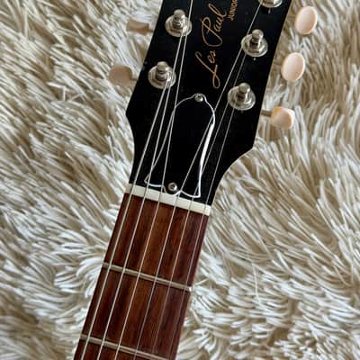 Gibson Les Paul Junior Double Cut TV Yellow Electric Guitar image 8
