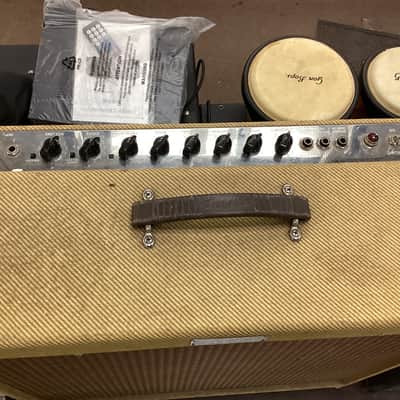 Fender Blues DeVille 2-Channel 60-Watt 4x10" Guitar Combo 1994 - 1996 - Tweed image 2