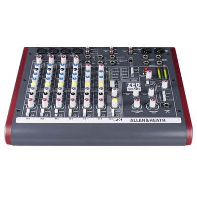 Allen & Heath ZED-10FX Multipurpose DJ Live Pro Audio Mixer w Built In FX - Open Box Mint image 2
