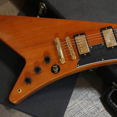 Minty! 2019 Gibson Moderne Mahogany Electric Guitar Natural + OHSC image 3