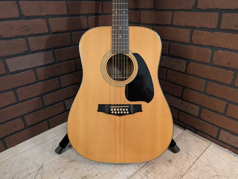Ibanez Vintage 637-12 MIJ Acoustic 12-String Guitar image 1