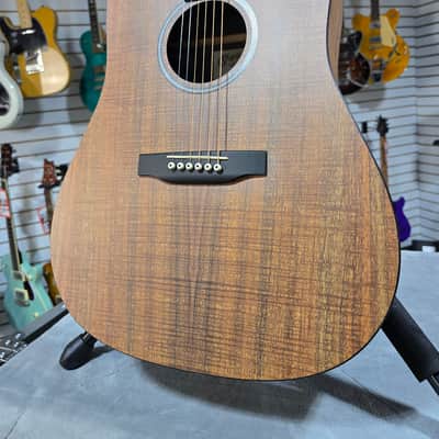 Martin D-X1EL Left-Handed Koa Acoustic-electric Guitar - Figured Koa w/Gig Bag & PLEK*D #579 image 2
