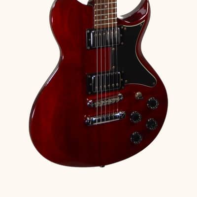 Washburn WI-64 Solid Body Electric Guitar – Used - Transparent Red Gloss image 8