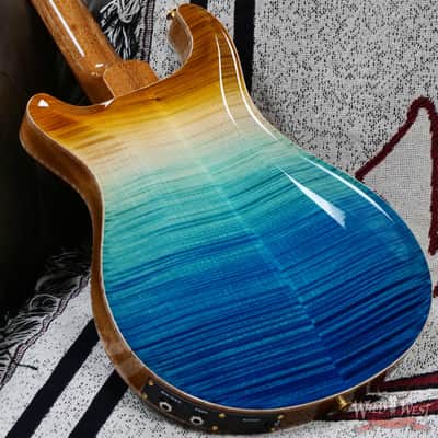 PRS Wild West Guitars 25th Anniversary Limited Run Wood Library Artist Package Hollowbody II Piezo Beach Fade (Private Stock Color) 5.50 LBS (US Only / No International Shipping) image 11