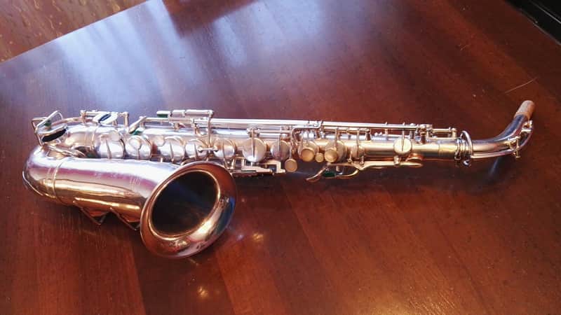 Vintage Selmer modele 22 Alto Saxophone 1924 silver plated ( fully restored ) image 1
