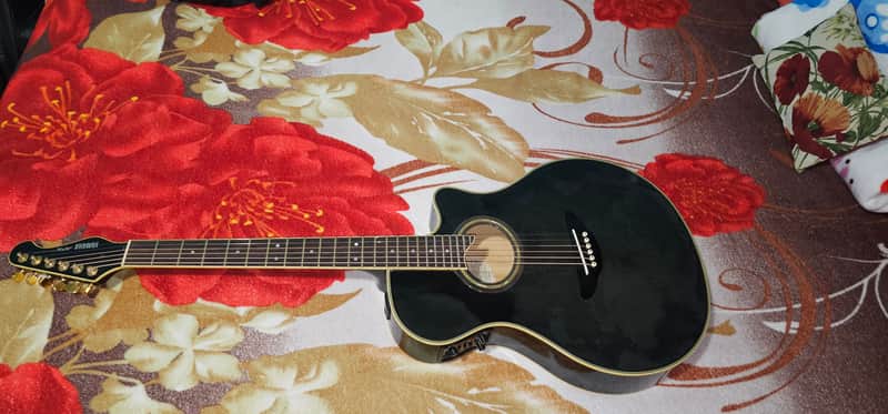 Yamaha APX-8CS 90s - Dark Blue | Reverb
