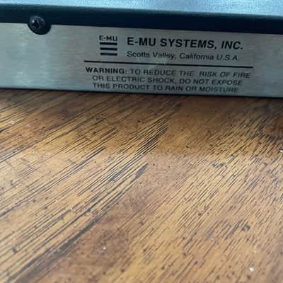 E-MU Systems Proteus FX Rackmount 32-Voice Sampler Module 1994 - Black image 11