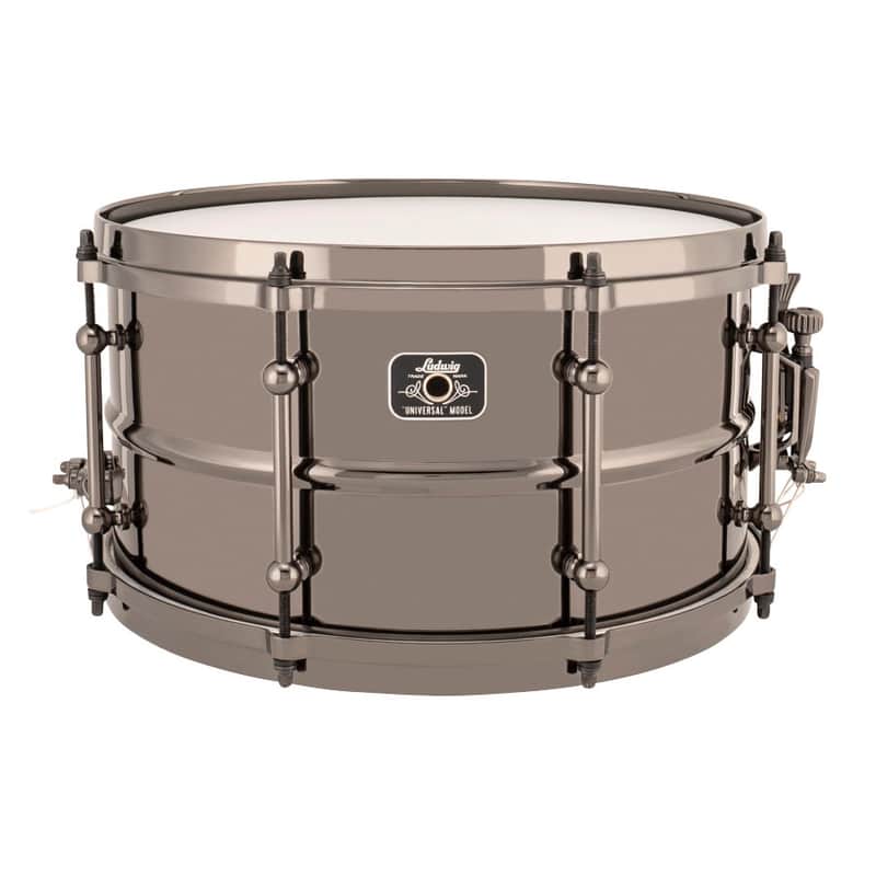 Ludwig LU0713 Universal Brass 7x13" Snare Drum with Die-Cast Hoops image 1