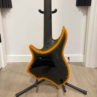 Aristides H/07 Custom - Black Orange Crackle Burst image 8