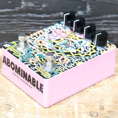 Abominable Electronics Don't Shred on Me Silicon/LED Clipping Fuzz Effect Pedal image 5