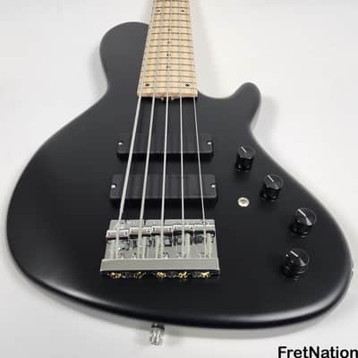Sadowsky MetroLine Modern 5-String Single Cut Bass SML24SC5 24-Fret Black Satin 8.32lbs 2401-22 image 4