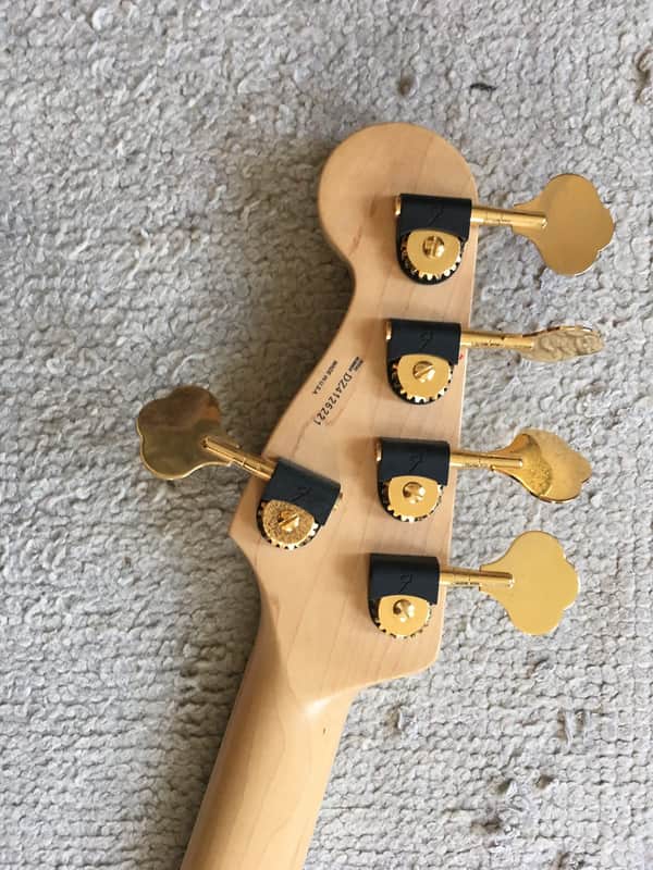 Fender American Deluxe Jazz Bass QMT V image 5