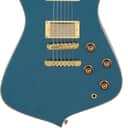 IBANEZ IC420-ABM Iceman E-guitar Antique Blue Metallic Incl. Gigbag B-Stock