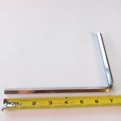 *Gretsch #4937 Dual Purpose Single Tom Drum Hex Post L-Arm Holder Bass Mount 70s image 2