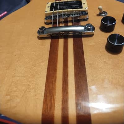 Memphis MG300 Matsumoku made in Japan 5 piece neck through Duncan Dimebucker/59 set roadrunner, soft hard case image 1