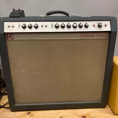 Rare Vintage Epiphone Futura Model EA-12RVT Tube Combo Amplifier Guitar Amp image 1