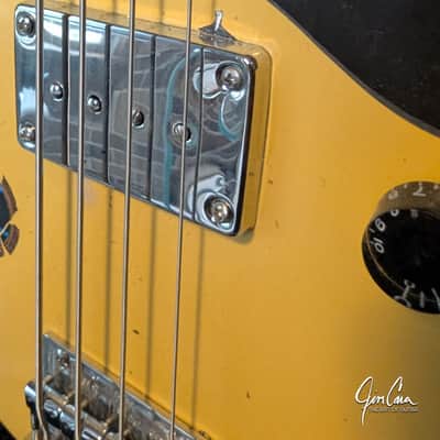 Hamer Bass  Jim Cara Conversion Johnny Thunders Double Cutaway Junior Clone Bass 30"scale 11k Stack Humbucker Model 1 Clone  MONSTER TONE Bild 17