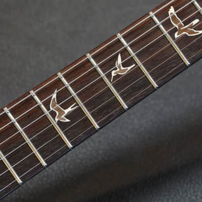 2011 PRS Custom 24 Quilt 10 Top Electric Guitar Dark Cherry Burst + OHSC image 9