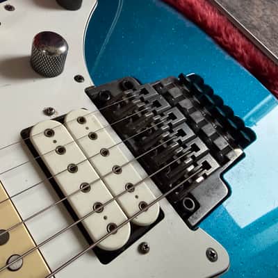 Ibanez JEM7V-SBL Steve Vai Signature with Rosewood Fretboard 2002 - 2004 - Sparkle Blue image 6