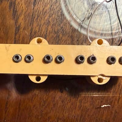 Vintage DiMarzio P/J Pickup set 1980 - Cream image 4