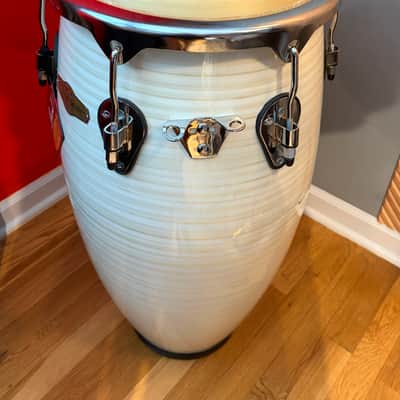 Pearl Havana Elite Series 11.75 inch Conga - Silver White Swirl image 6