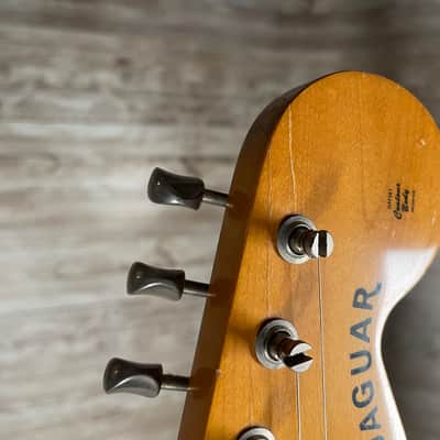 Fender '62 Reissue Jaguar Made in Japan 1993 - Vintage White image 22