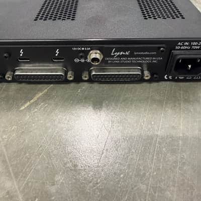 Lynx Aurora (n) 24-Channel AD/DA Converter with Thunderbolt Interface 2010s - Blue/Black image 9