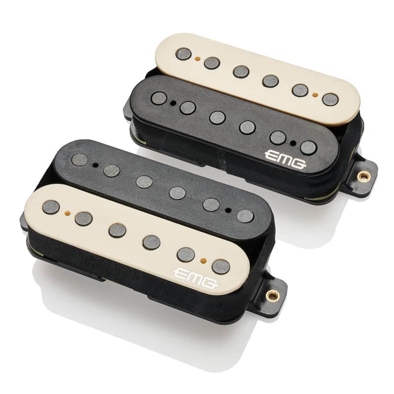 EMG JR Daemonum Set Jim Root Guitar 81/60 Combo Pickup, Zebra image 1
