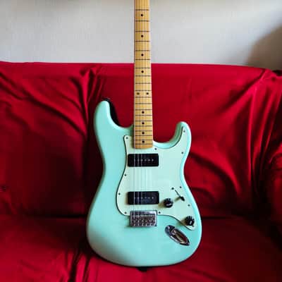 Fender Noventa Stratocaster Surf Green - immaculate image 1