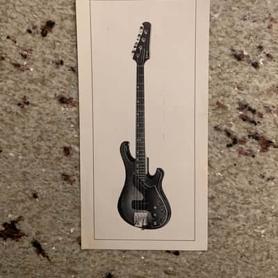 Vintage 1981 Gibson Victory Artist Bass  Spec Sheet! image 1