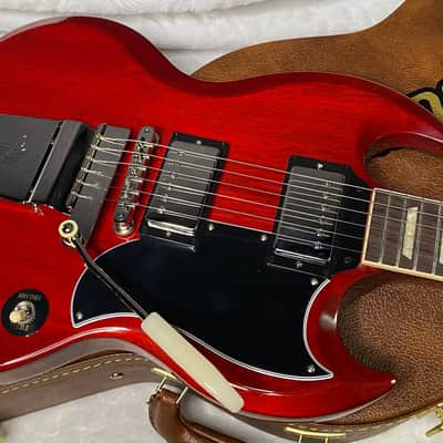 NEW! Gibson SG Standard '61 Maestro Vibrola Vintage Cherry - 7.45 lbs - Authorized Dealer! G07405 image 1