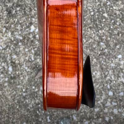 Nicest Cremona Chinese Violin I’ve Seen 4/4 2-Pc Flamed Back. Nice Fittings! image 9