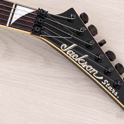 2002 Jackson Stars Soloist SL-J2 Neck Through Guitar Black w/ Seymour Duncan, Floyd Rose & Case image 4
