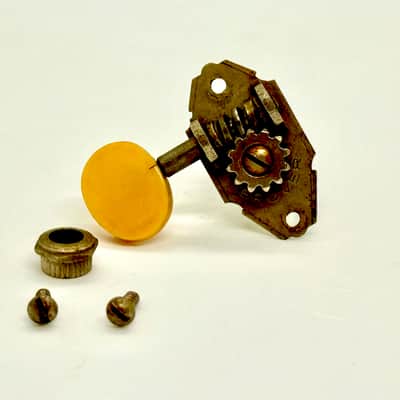 Vintage 1930's Grover Open Back Single Treble Side Guitar Tuning Key-Pre -War-Martin-Gibson image 6