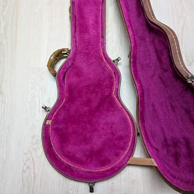 Gibson USA TKL Made in Canada Case 1990s w/ Pink Fur Shroud Rare image 3