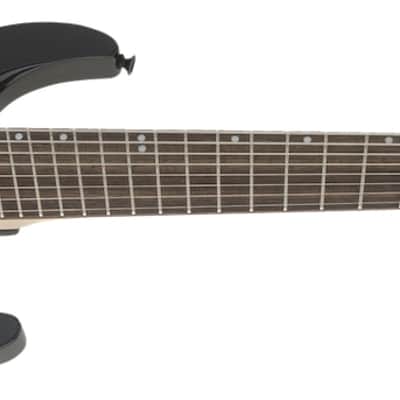 Jackson X Series Dinky Arch Top DKAF8 MS Electric Guitar. Laurel FB, Multi-Scale, Gloss Black image 13
