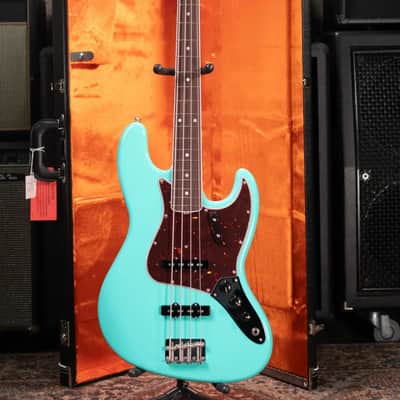 Fender American Vintage II 1966 Jazz Bass - Sea Foam Green with Hardshell Case image 15