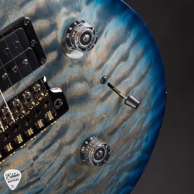 PRS Custom 24 Artist Top - Faded Indigo Blue Burst #425471 image 15