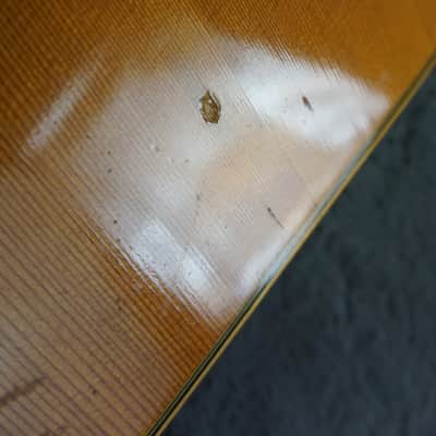 1970s Yamaki F-150 Dreadnought Acoustic Guitar MIJ w/ Hard Case image 12