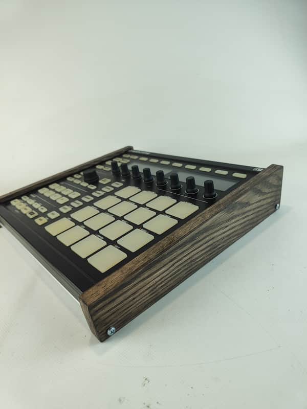 Native Instrumens Maschine MK2 Real Oak Wood Stand Side panel MIDI control Wooden Stand image 1