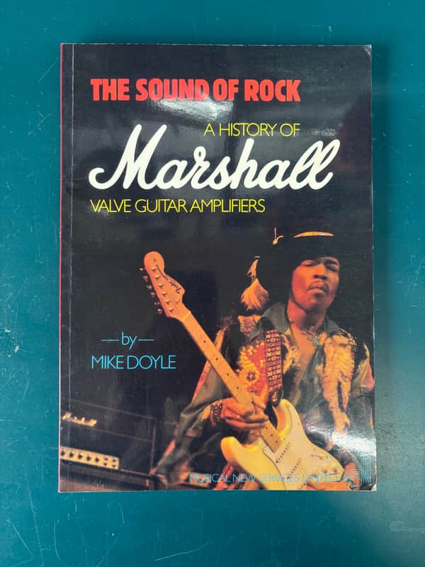 RARE BOOK: "The Sound of Rock A History of Marshall Valve Guitar Amplifiers image 1