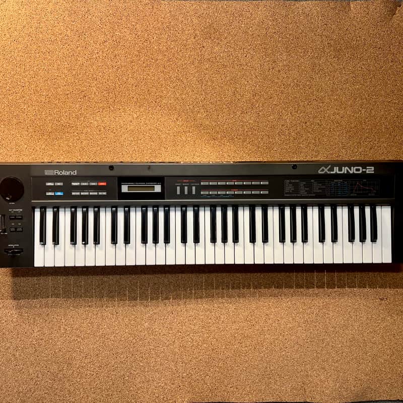 Roland Alpha Juno-2 61-Key Programmable Polyphonic Synthesizer – Serviced – Warranty image 1