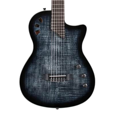 Cordoba Fusion Stage Cutaway A/E Nylon String Guitar - Black Burst - B-Stock image 1